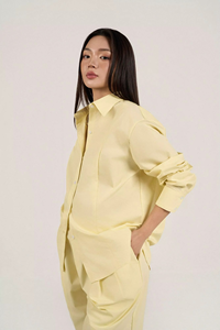 เสื้อยืดผู้หญิงแขนยาวทรงพอดีตัว สีพื้นเรียบง่าย สวมใส่สบาย ระบายอากาศได้ดี เหมาะสำหรับใส่ทำงานหรือใส่ลำลองทุกวัน - Product Image 2