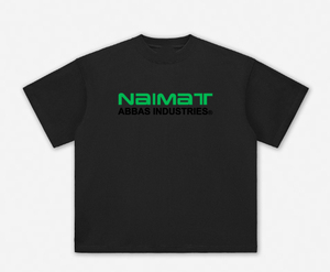 เสื้อยืดแขนสั้นสีเบจสำหรับผู้ชาย ยี่ห้อ Naimat Abbas Industries ทรงปกติ คอกลม ผ้าคอตตอนเจอร์ซีย์ พิมพ์ลายตัวอักษร สไตล์ลำลอง - Product Image 2