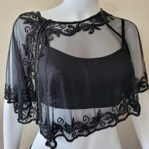 Cadena de Perlas para el Cuerpo, Joyería Sexy para Adultos, Top con Flecos de Perlas para Compromiso, Boda o Regalo, para Fiestas Nocturnas en Discotecas o en la Playa - Product Image 1