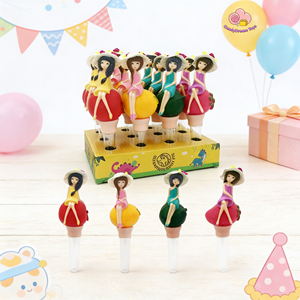 Muñeca Princesa de Frutas, Juguete de Caramelo con Campana y Tubo, Gomitas, Caramelos Duros Rellenos de Gelatina, Plástico Colorido para Niños - Product Image 5