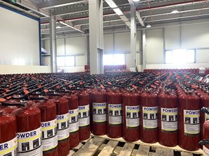 Extintor de Incendios de 4 kg, Polvo Químico Seco ABC, Equipo Contra Incendios, Modelo VP4 2A 55B Clasificación C, Vinafoam de Vietnam - Product Image 2