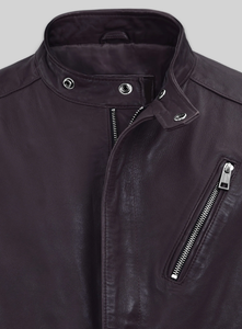 New Arrival Leather <b>Jacket</b> Windproof Men Women Leather <b>Jacket</b> Custom Styles Charlotte Burnt Multiple Colors Leather <b>Jacket</b> 2026 - Product Image 4
