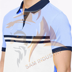 เสื้อโปโลแขนสั้นผ้าเจอร์ซีย์เนื้อแน่นคุณภาพสูงสำหรับฤดูร้อน ผลิตจากผ้าฝ้าย 100% ใส่สบาย ระบายอากาศได้ดี แห้งเร็ว สำหรับผู้ชาย - Product Image 4