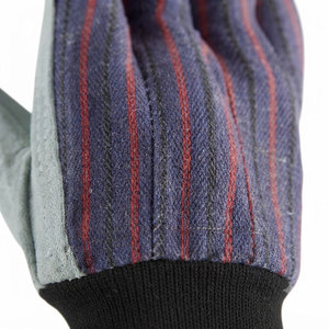 Leather Work <b>Gloves</b> Elastic Wristlet Anti-Vibration Breathable Flexible Abrasion Resistant General Purpose Safety <b>Gloves</b> - Product Image 6