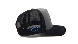 Casquette de camionneur structurée à 5 panneaux en maille respirante, personnalisable avec broderie, pour adultes, style jeune et dynamique, fabriquée au Vietnam - Product Image 3
