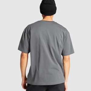 Ensemble T-shirt et short personnalisé pour homme, tenue de sport décontractée d'été en deux pièces, 100% coton, vêtements écologiques en gros - Product Image 2