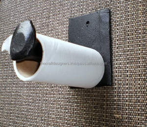 Porte-mouchoirs mural en fer de qualité supérieure, conçu pour une performance durable et une organisation élégante de la salle de bain - Product Image 5