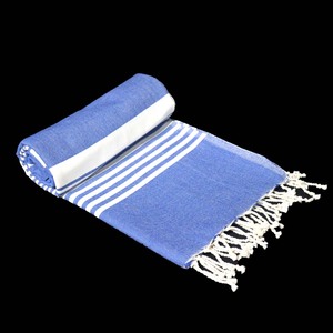 Serviette Fouta Turque Rayée Promotionnelle en Coton pour Hammam, Serviette Turque Personnalisable en Taille et Couleurs, Vente en Gros en Inde - Product Image 3