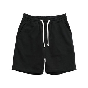 Shorts Bermuda en Coton Uni pour Homme avec Cordon de Serrage à la Taille, Décontractés, Tricotés, Respirants, Taille Mi-Haute - Product Image 2