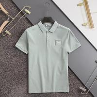 T-shirts pour hommes en coton 100% de qualité supérieure, en toile unie, style décontracté chic, design personnalisé, manches courtes, tricotés, respirants, coupe ajustée