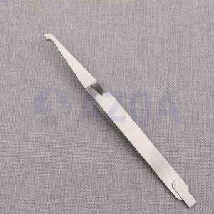 Pince manuelle en acier inoxydable pour la manipulation de bijoux et l'utilisation en stérilisateur, idéale pour les brackets orthodontiques dentaires - Product Image 4