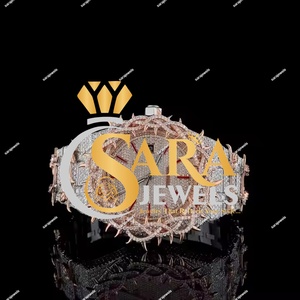 Montres de luxe pour hommes, serties de pierres de laboratoire, de qualité supérieure, disponibles à prix imbattables pour les occasions spéciales - Product Image 5