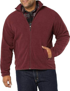 OEM Unisex High Street Style Sherpa <b>Fleece</b> <b>Jacket</b> Half Zip Warm Swing Coat Custom Embroidery Front Waterproof Cotton <b>Lining</b> - Product Image 2