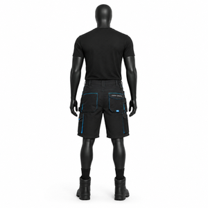 Heavy Duty Multi-Pocket Workwear Shorts <b>Men</b> <b>Cargo</b> Shorts Construction Technician Utility Shorts Custom Logo OEM Wholesale - Product Image 2