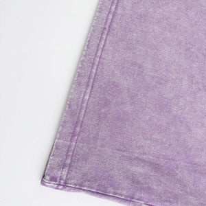 Camiseta de Verano Extra Grande con Lavado Ácido Personalizada para Hombre y Mujer, Opciones de Marca Privada, Diseño Vintage de Manga Corta, Patrón Sólido, Larga - Product Image 4