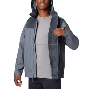 Chaquetas cortavientos finas con capucha de poliéster/algodón hechas a medida de alta calidad, venta al por mayor, estilo Reversible impermeable para invierno - Product Image 3