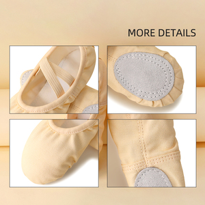 Chaussons de ballet pliables de qualité supérieure pour la danse, jetables, pour femmes et unisexe - Product Image 4