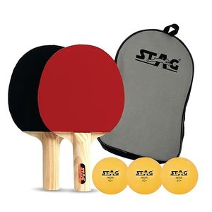 Stag Iconic Professional Club Playset Wood <b>Table</b> <b>Tennis</b> Racket Long Pimples Rubber Carbon Fiber Bottom Durable <b>Table</b> <b>Tennis</b> - Product Image 2