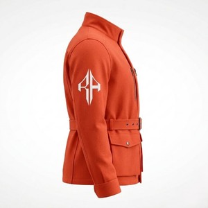 เสื้อแจ็คเก็ตซาฟารีสำหรับผู้หญิงคุณภาพพรีเมียม ผ้าวูล/แคชเมียร์ ซับในขนแกะ ระบายอากาศได้ดี แห้งเร็ว คอปกถอดได้ พร้อมสำหรับฤดูหนาว RIVIAN - Product Image 4