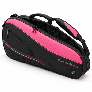 Bolsa Deportiva Personalizada Rexfit para Raqueta de Squash con Compartimento para Equipo Deportivo, Cierre Resistente al Agua - Product Image 1