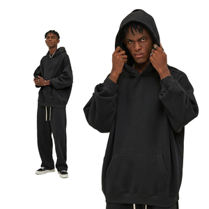 Sudaderas con Capucha Personalizadas al por Mayor, Ecológicas, de 360g, Poliéster/Algodón, Felpa Gruesa, Otoño, ODM, de Alta Calidad, con Estampado para Hombre - Product Image 3