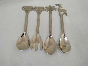 Ensemble de couverts en acier inoxydable de qualité supérieure, finition argentée, cuillère, couteau et fourchette pour la vaisselle de mariage au meilleur prix - Product Image 6