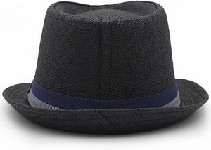 Sombreros de Pescador Panamá con Cinta Negra, Gorro Tipo Bucket, Protección Solar, para Deportes al Aire Libre, Playa, Ciclismo, Fiestas, Sombreros Panamá Transpirables - Product Image 6