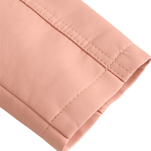 Veste en cuir PU personnalisée en gros, unisexe, style vintage, pour motard, manteau en similicuir, fabricant OEM ODM, fournisseur en gros - Product Image 3