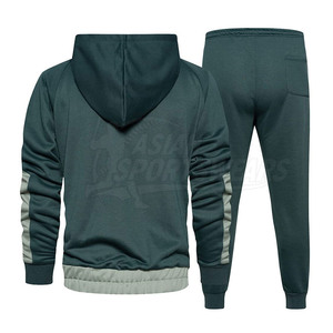 Trajes Deportivos de Invierno Personalizados para Hombre, Estampados, con Cierre de Cremallera, Forro de Felpa 100% Algodón, Apariencia Profesional - Product Image 2