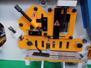 Đa mục đích đấm & máy cắt ironworker để bán thủy lực kết hợp đấm Máy cắt - Product Image 5