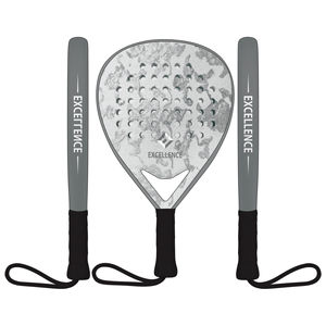 Raqueta de Pádel de Diamante de Alta Calidad y Alto Rendimiento, Marco de Carbono Completo Personalizado, Empuñadura de Fibra Ecológica y Duradera, Ligera - Product Image 1