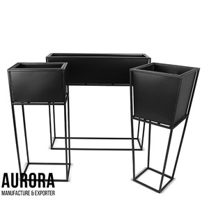 Macetas Metálicas Ecológicas para Interiores y Exteriores, Hechas a Mano en Vietnam, con Orificio de Drenaje, Embalaje de Marca Privada - Product Image 2