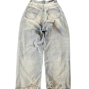 Haute Qualité Hommes Mode Denim Jeans Pantalon Déchiré Streetwear Style Approvisionnement D'usine En Gros Bas quantité minimale de commande - Product Image 6