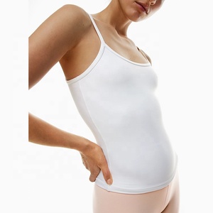 Wholesale Comfortable Slim Fit Pure Blank Adjustable <b>Spaghetti</b> <b>Straps</b> Shirt Summer <b>Tank</b> <b>Tops</b> Cotton Spandex <b>Tank</b> <b>Top</b> Women - Product Image 5