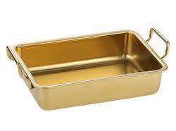 Commercial <b>Copper</b> Rectangular <b>Pan</b> for Restaurant - Product Image 4