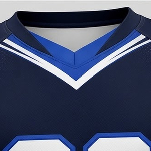 Maillot de lacrosse pour homme avec logo personnalisé, service OEM, été, 100% polyester, séchage rapide, respirant, vêtements de sport unisexes - Product Image 2