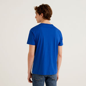 T-shirts pour hommes au design professionnel, col rond, manches courtes, en coton et polyester, service OEM, vente chaude - Product Image 4