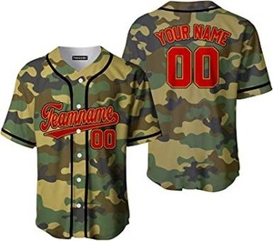 Nouveau style de maillot de baseball, personnalisation du logo, design unisexe, maillot court en mesh, sublimation, broderie, uniforme d'équipe, 100% polyester - Product Image 5