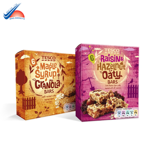 Boîte à dessert imprimée personnalisée | Emballage en papier de qualité alimentaire pour bonbons et collations - Product Image 1