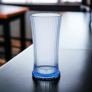 BPA Free 19oz <b>Plastic</b> Crystal Highball <b>Glasses</b> - Product Image 6