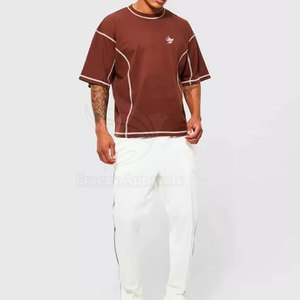 Cotton Made Short Sleeves Over Size T-Shirt For Men Casual Wear New Arrival Over Size T-Shirt For Men In Best Material - Product Image 3