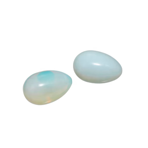 Huevo Yoni de Opalita Natural, Piedra Semipreciosa de Jade para Protección Energética, Ejercicio Vaginal, Tallado con Diseño Feng Shui - Product Image 2