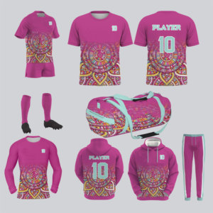 Sublimation Rugby Football Uniform Combo Set in Cheap Price Custom Logo New Design Wholesale Combo Rugby Uniform Set - Product Image 1