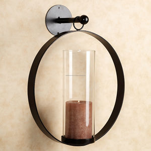 Appliques murales en métal pour la décoration intérieure Articles d'éclairage suspendus avec bougeoir Hurricane - Product Image 4