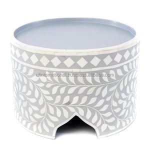 Best Quality Bone Inlay Chocolate <b>Cake</b> <b>Stand</b> and Best Polished Blue Color and Party Ware with <b>Sale</b> Product - Product Image 2