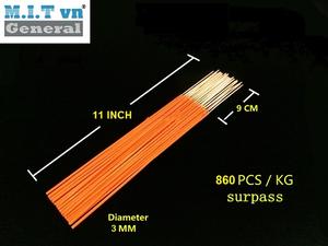 Bâtons d'encens parfumés à l'orange naturelle, arôme longue durée pour la relaxation, la méditation, le yoga, la fragrance d'intérieur et le soulagement du stress - Product Image 2