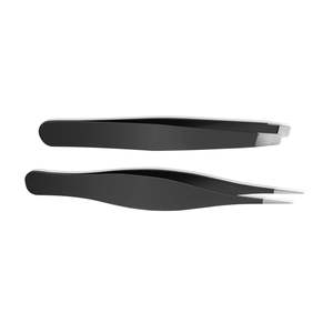 Pinzas de Cejas de Alta Calidad para Mujeres y Hombres, Pinzas Profesionales de Acero Inoxidable Inclinadas y Puntiagudas para Vello Encarnado - Product Image 5