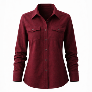 Wholesale Custom Design <b>Flannel</b> <b>Shirts</b> for <b>Women</b> | OEM Manufacturer Direct Supplier - Product Image 1