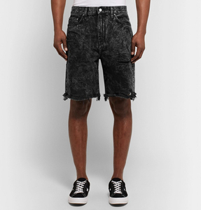 <b>Men</b> Fashion Stretch Causal Short <b>Jeans</b> Denim Shorts Blue Black Denim Swear <b>Men's</b> Shorts Canvas Fabric High Street - Product Image 1