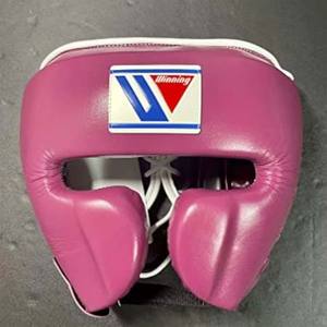 Protector de Cabeza de Boxeo al por Mayor, Protector de Cabeza de Cuero para Entrenamiento de Kickboxing, Protección Facial de Tres Tonos para Boxeo - Product Image 5